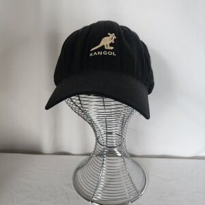 Kangol Black Baseball Hat Flexfit L/XL